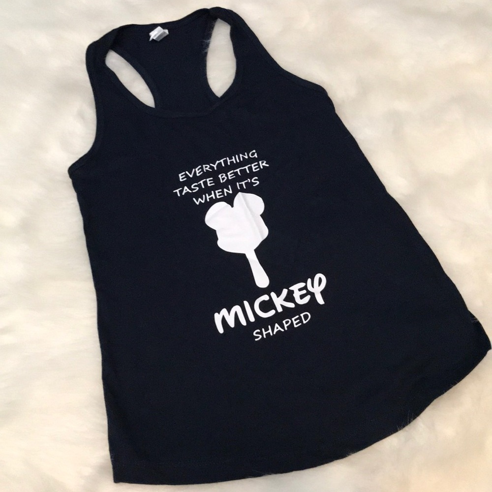 Disney Mickey Racerback Tank Top Size Small